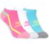 3 Pack Extended Terry Ankle Sport Socks, ROSA / AZUL, swatch