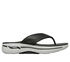 Skechers GOwalk Arch Fit Sandal, NEGRO / GRIS, swatch