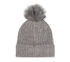 Brushed Acrylic Beanie, GRIS, swatch