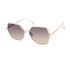 Semi-Rimless Geometric Sunglasses, BLANCA, swatch