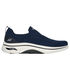 GO WALK Arch Fit 2.0 - Knitted Relief, NAVY / NEGRO, swatch