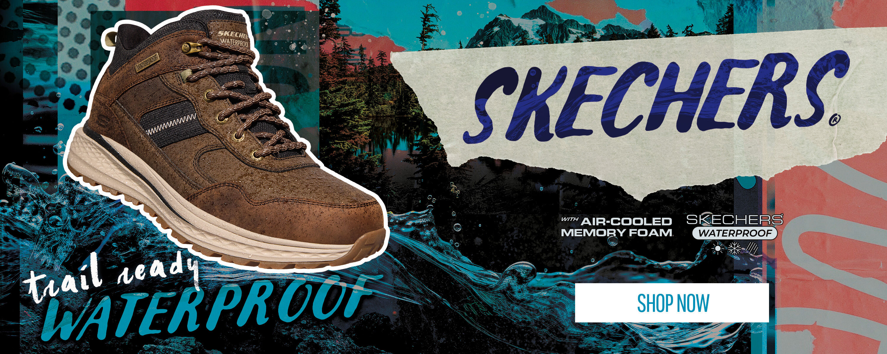 Skechers men waterproof
