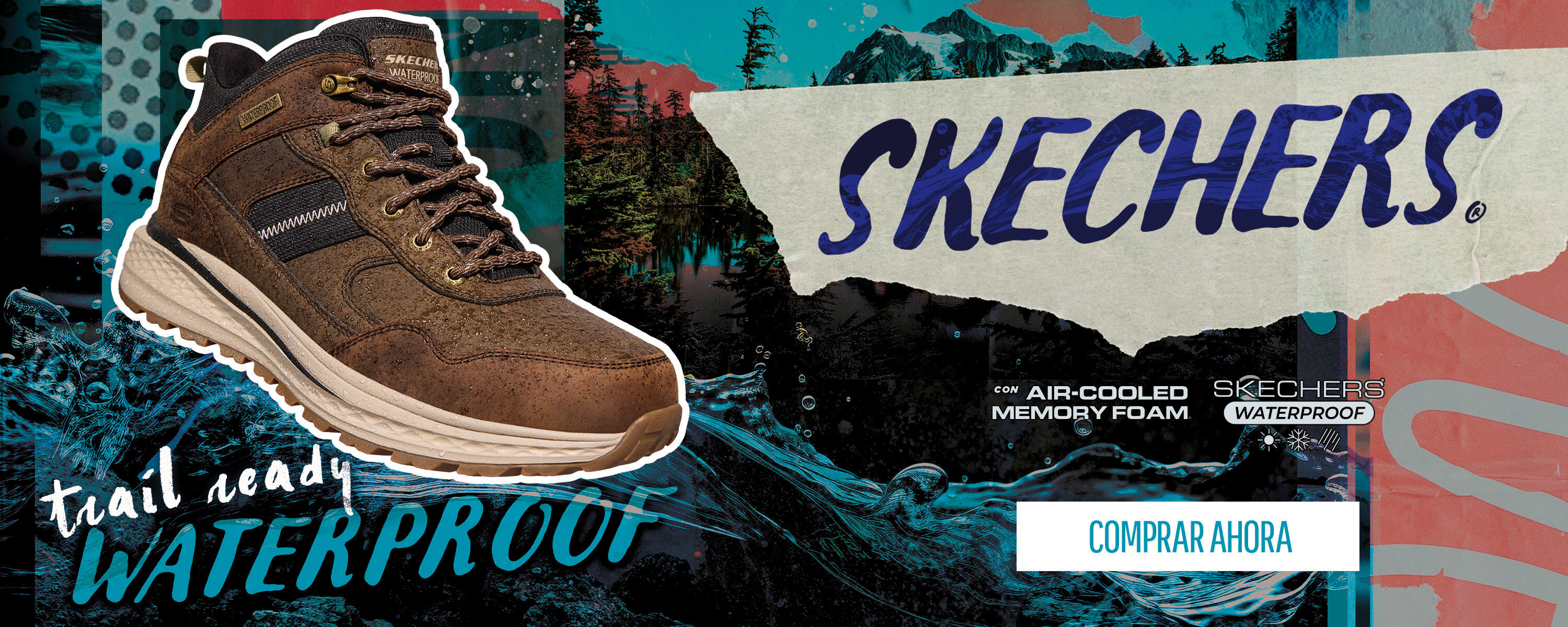 Skechers men waterproof